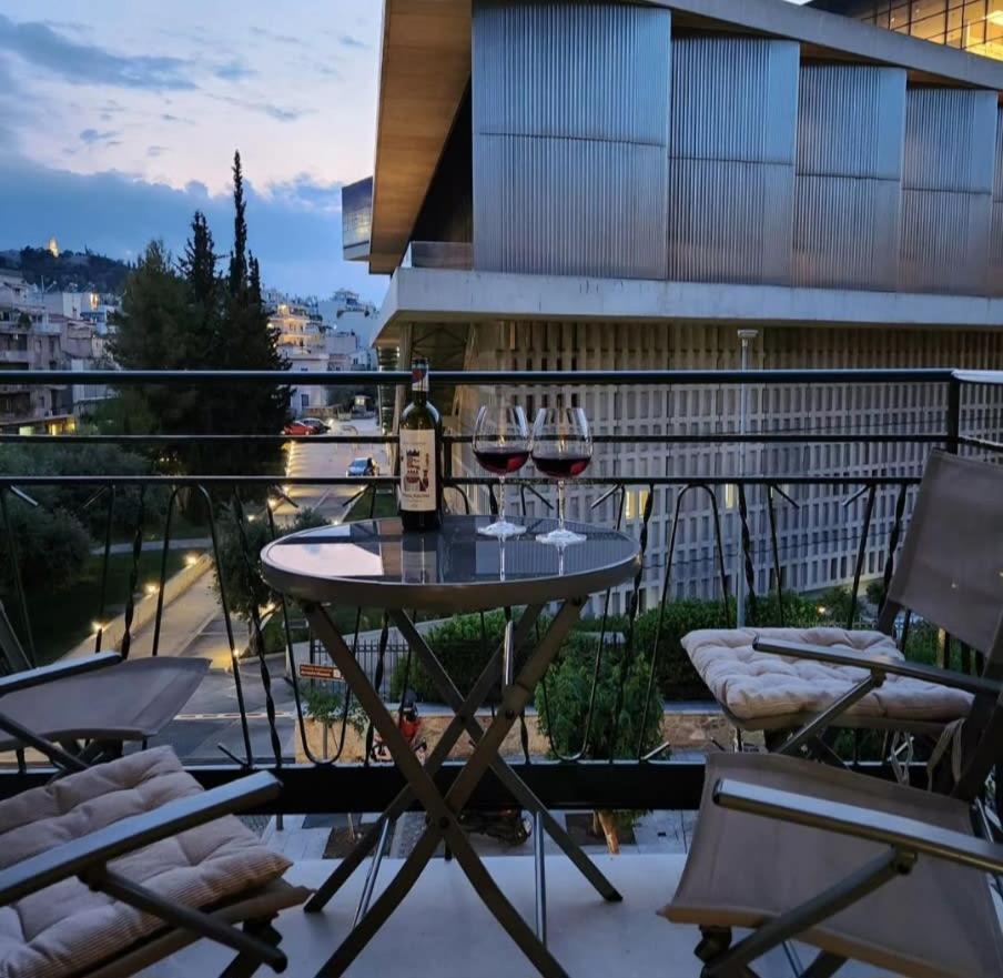 Acropolis View Modern Deluxe Suite With Balcony Athene Buitenkant foto
