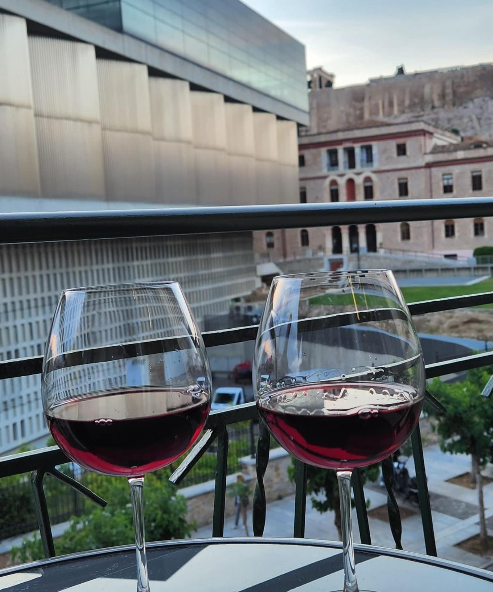 Acropolis View Modern Deluxe Suite With Balcony Athene Buitenkant foto