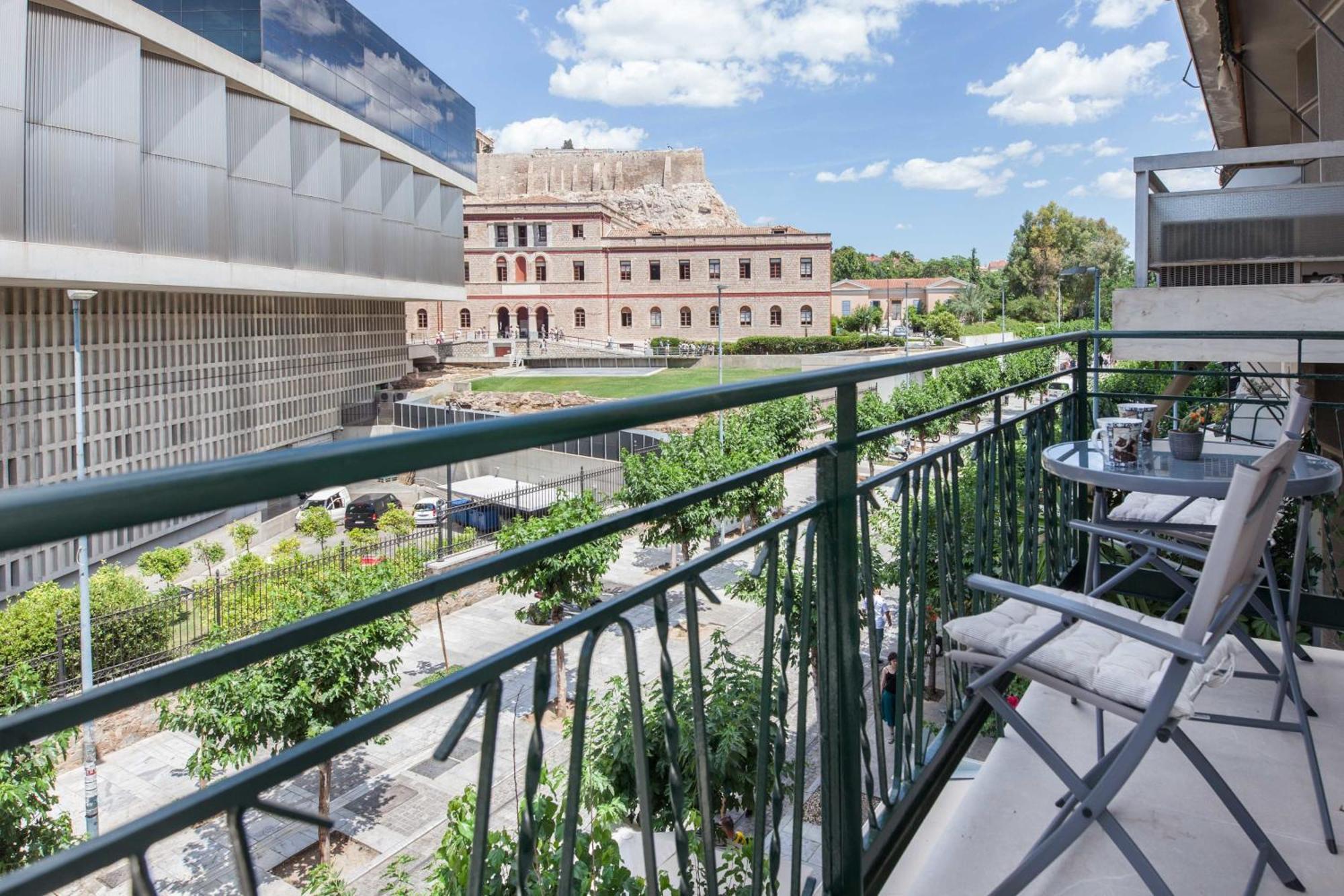Acropolis View Modern Deluxe Suite With Balcony Athene Buitenkant foto